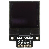 1.12" Mono schwarz-weiß OLED Breakout, SPI, 128x128 1.12" Mono schwarz-weiß OLED Breakout, SPI, 128x128