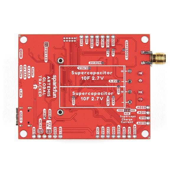 SparkFun Artemis Global Tracker, GNSS u-blox ZOE-M8Q, Iridium Modem, BLE, -40 bis 85°C, 1M Flash