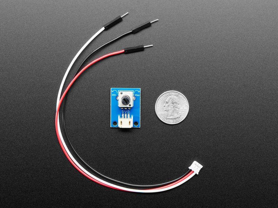 Adafruit STEMMA Potentiometer Breakout Board - 10 KOhm Linear