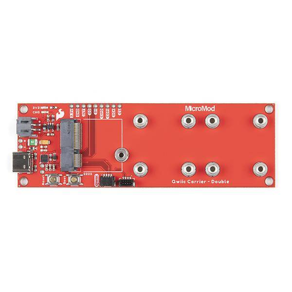 SparkFun MicroMod Qwiic Carrier Board, Double
