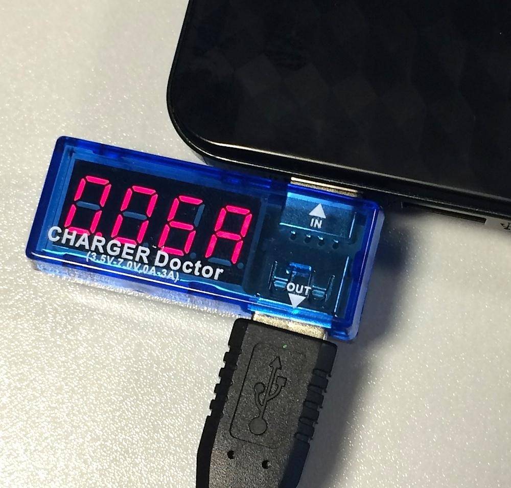 USB Ampere- / Voltmeter 1-fach