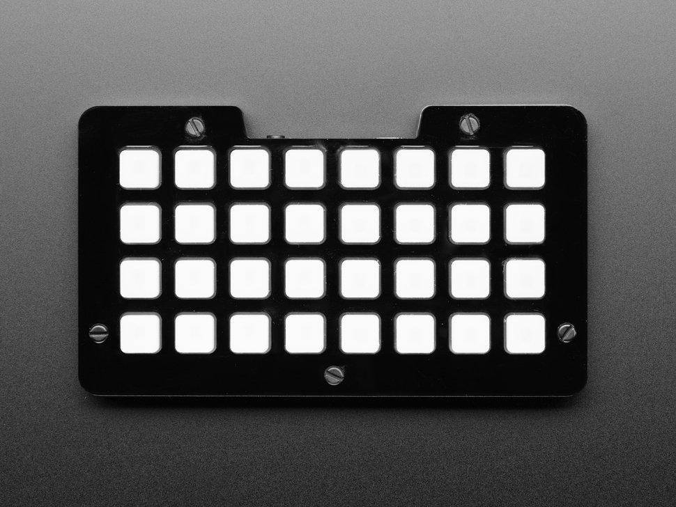Adafruit NeoTrellis M4 Acryl Gehäuse