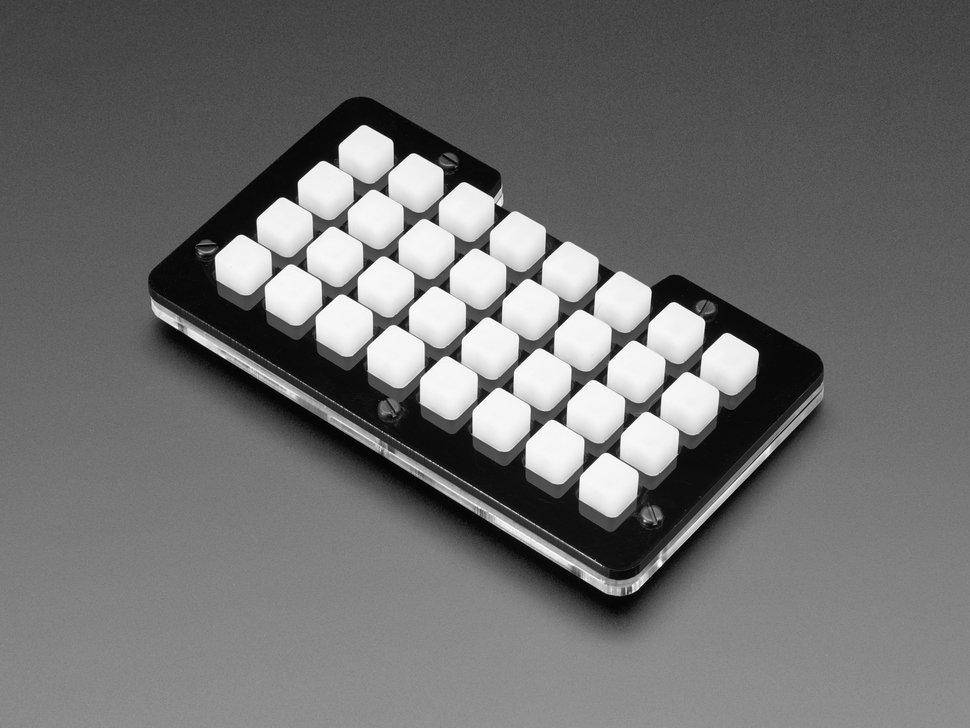 Adafruit NeoTrellis M4 Acryl Gehäuse