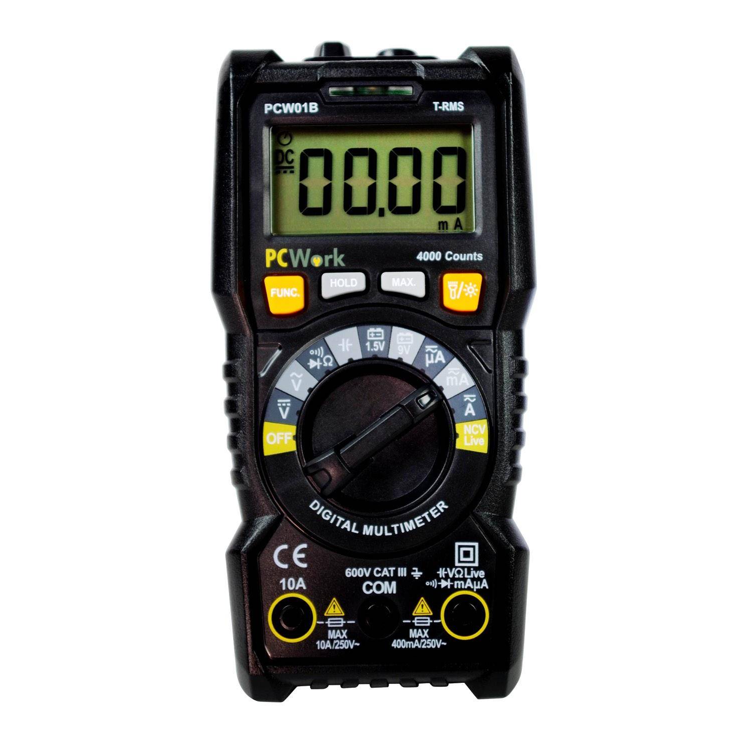 PCWork, PCW01B, Digitales True RMS Multimeter
