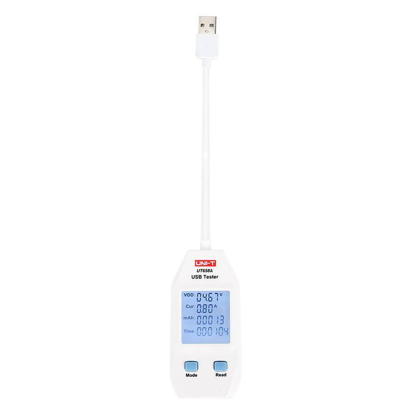 UNI-T, UT658A, USB Tester, mit Kabel, USB-A