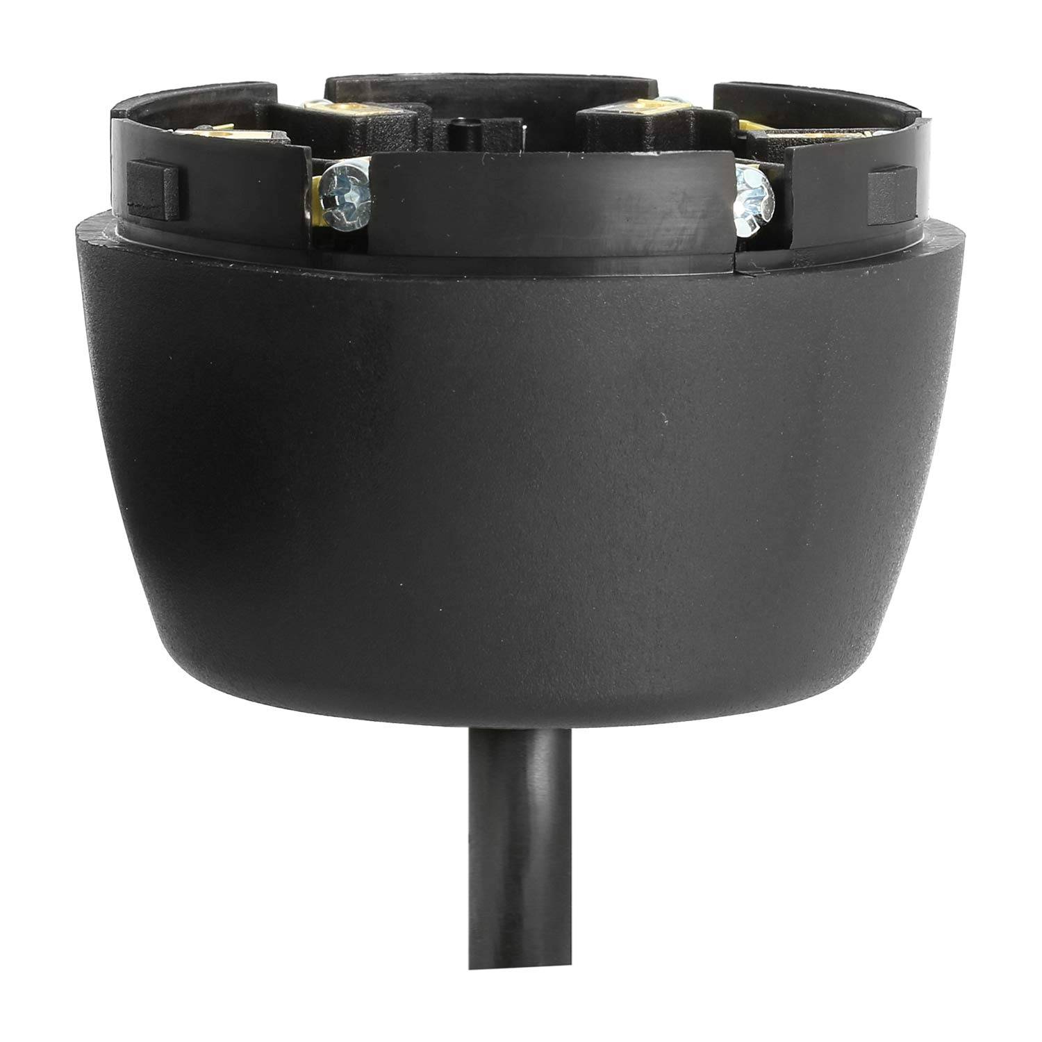 127756 STEX24 Grundkörper mit Kabel für Signalsäule schwarz, 70mm Kabel 2,5 Meter, SG70-OB/231 103 MaßeHöhe44,0mm,