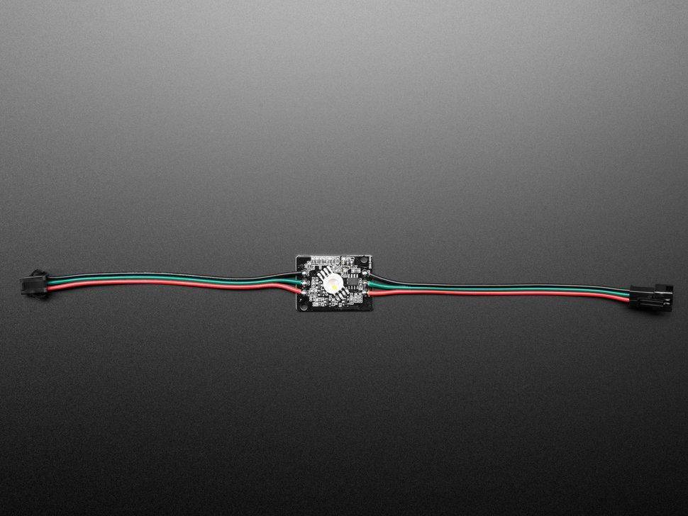 Ultrahelle 4 Watt kettbare RGBW NeoPixel LED, Warmweiß
