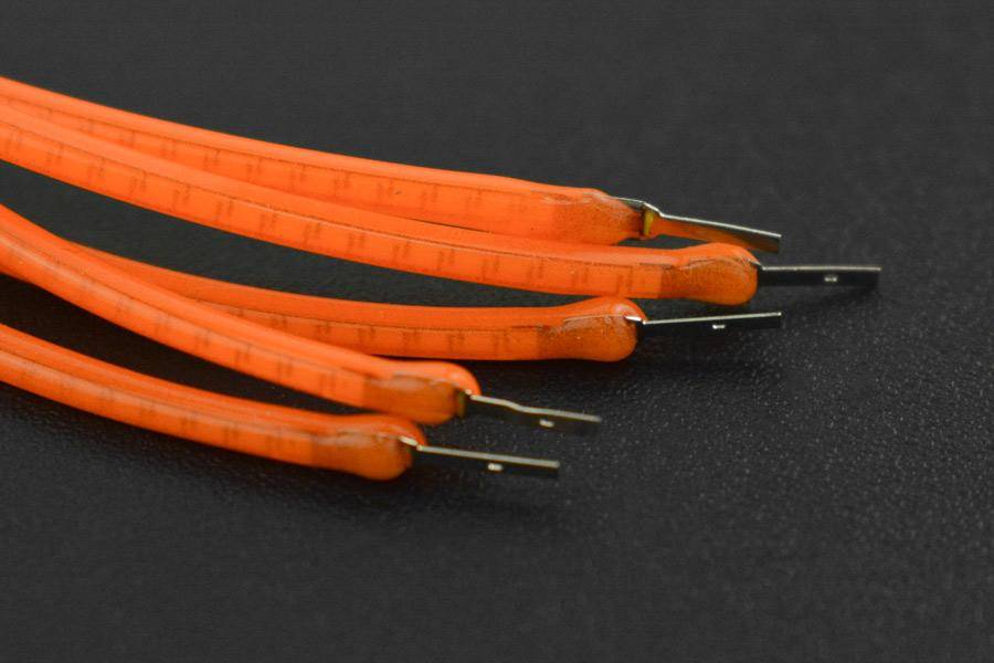 DFRobot 3V 260mm Biegsamer LED Streifen (Pink), 5 Stück