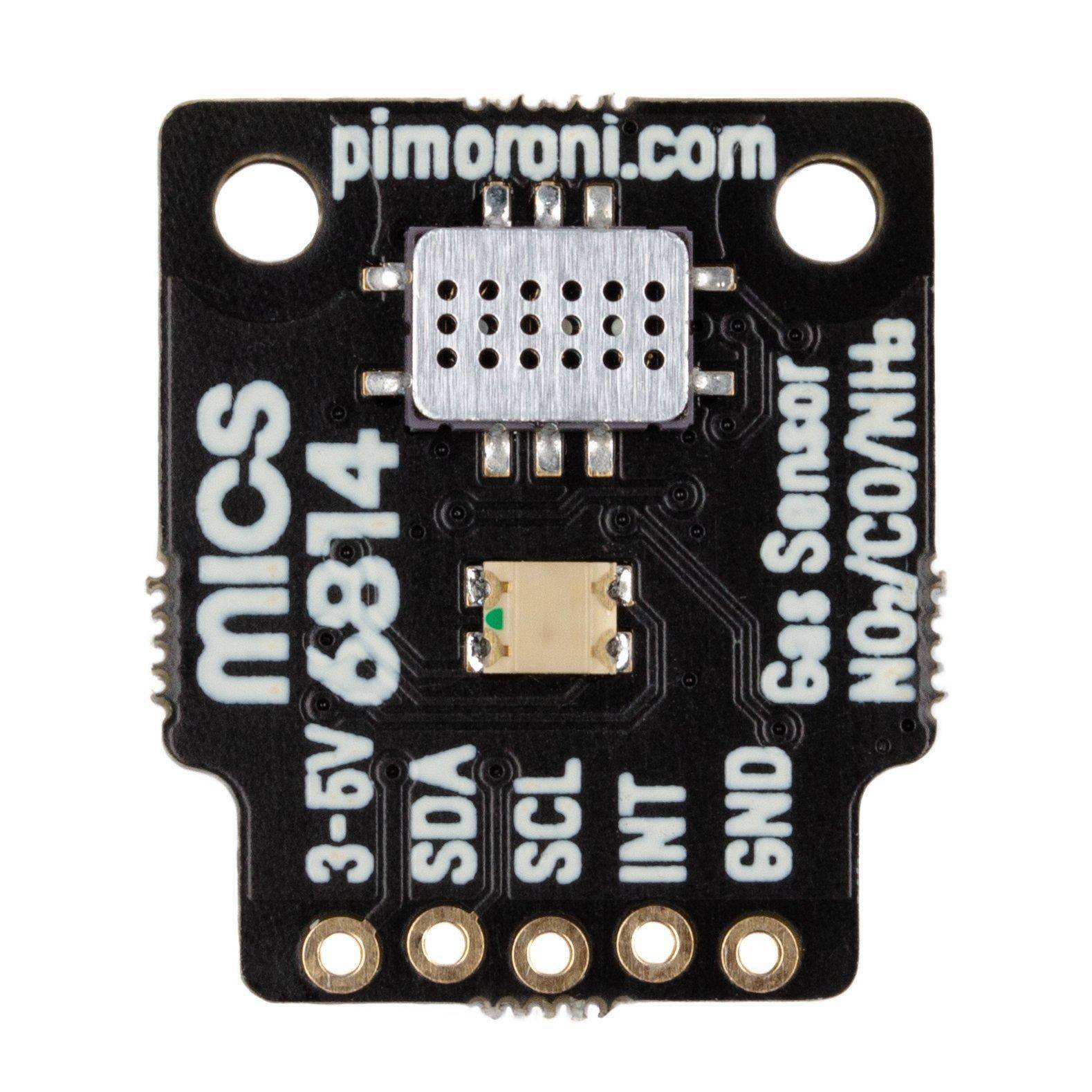 MICS6814 3-in-1-Gassensor-Breakout (CO, NO2, NH3)