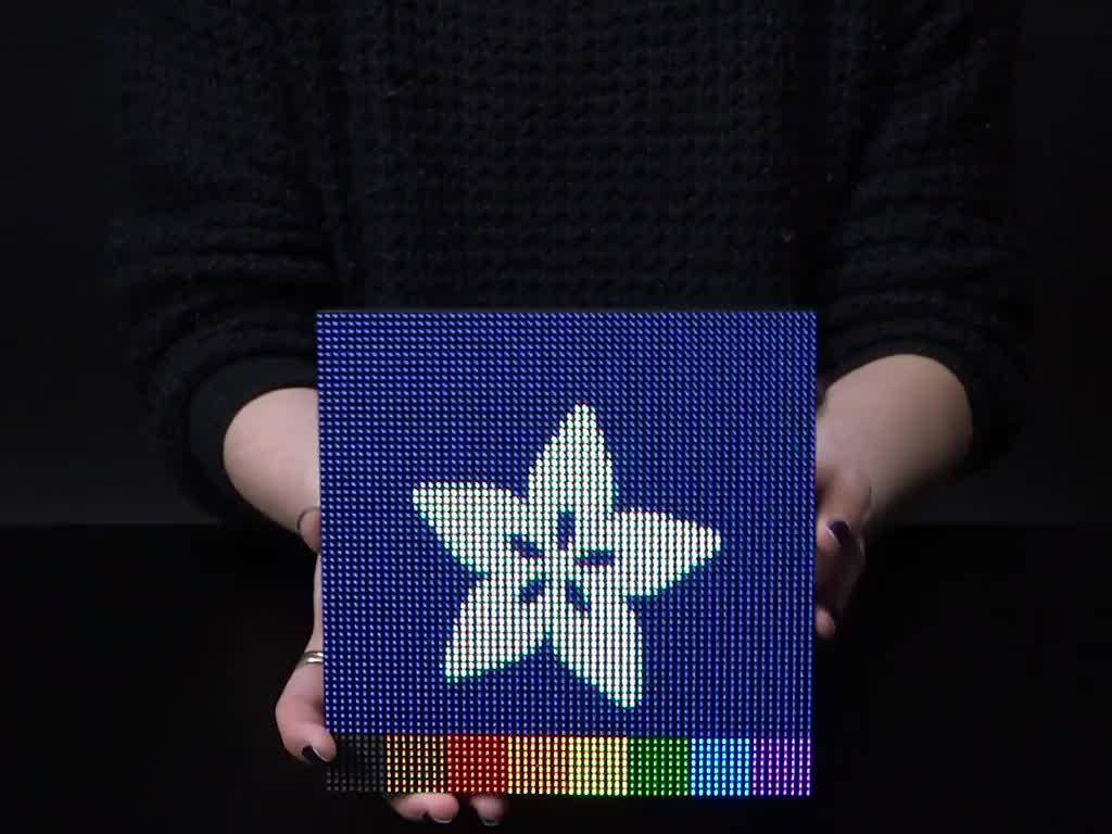Adafruit 64x64 RGB LED Matrix - 2.5mm Raster