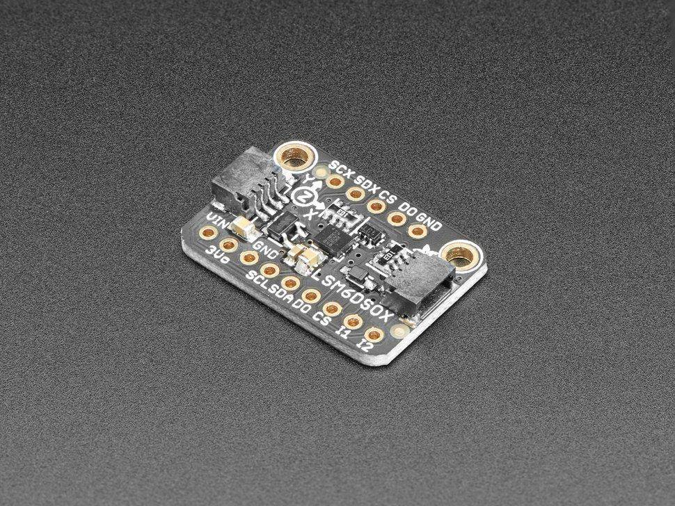 Adafruit LSM6DSOX 6 DoF Beschleugnigunssensor und Gyroskop