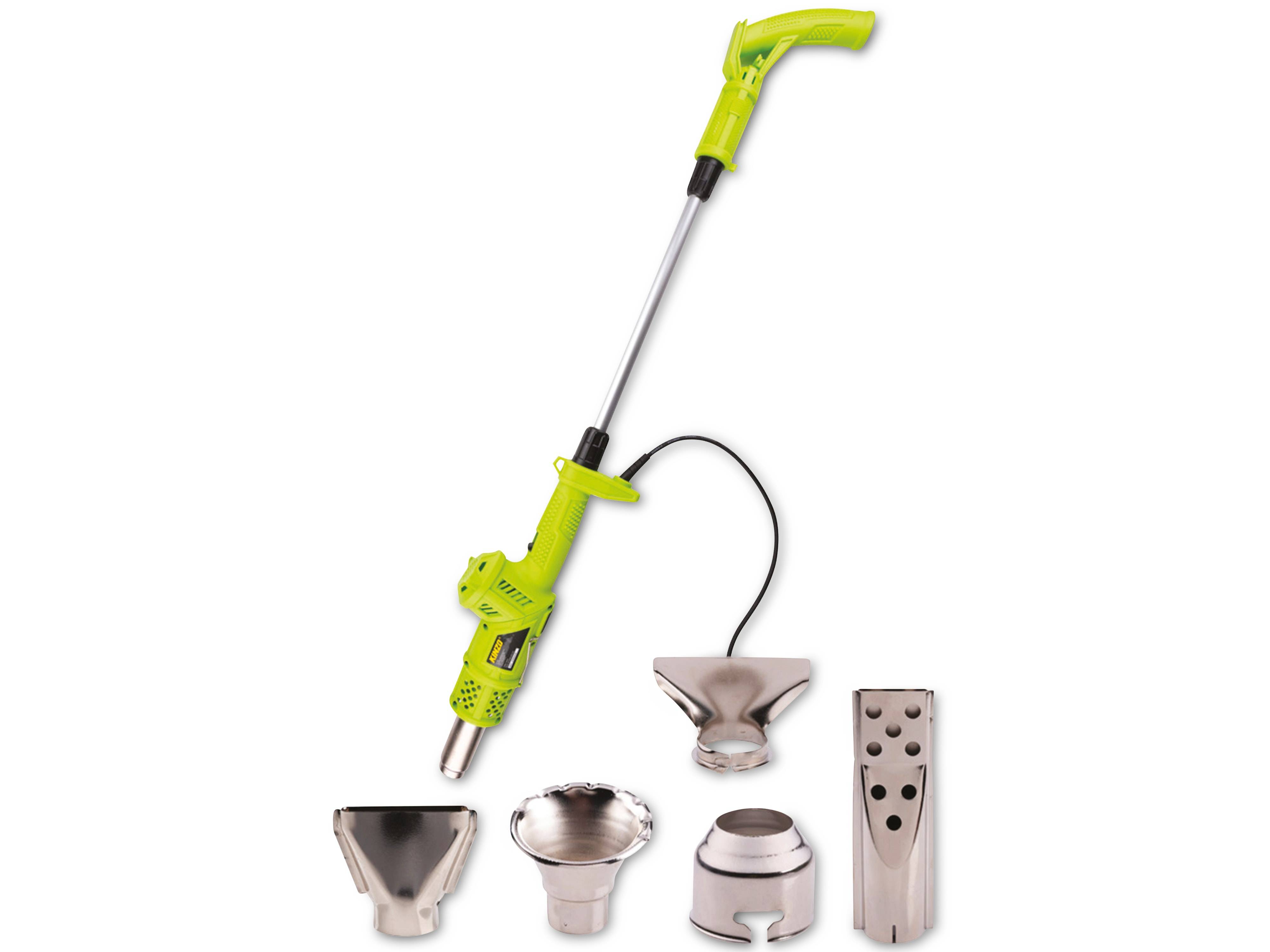 KINZO Unkrautbrenner 106 cm, 3in1, 2000W, grün