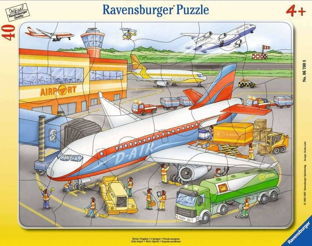 RAVENSBURGER Flughafenpuzzle 40 Teile