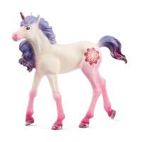 schleich bayala Unicorn Foal, 5 Jahr(e), Einhorn, Blau, Pink, Weiß