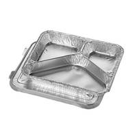 Papstar 14507, Silber, Aluminium, 225 mm, 177 mm, 30 mm, 50 Stück(e)