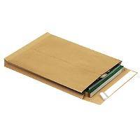 Mayer-Kuvert-network Faltentaschen DIN B4 ohne Fenster braun mit 2.0 cm Falte 10