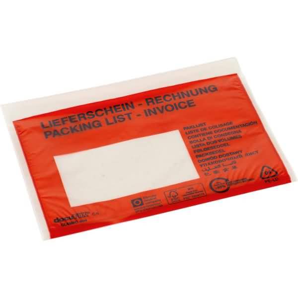 Dokumententasche Lief/Re 2FVDO335213PCR selbstklebend C5 500 Stück