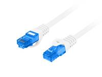 Lanberg PCF6A-10CC-0200-W - 2 m - Cat6a - S/FTP (S-STP) - RJ-45 - RJ-45