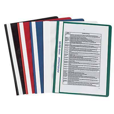 3rd Party 50 Schnellhefter Kunststoff farbsortiert DIN A4