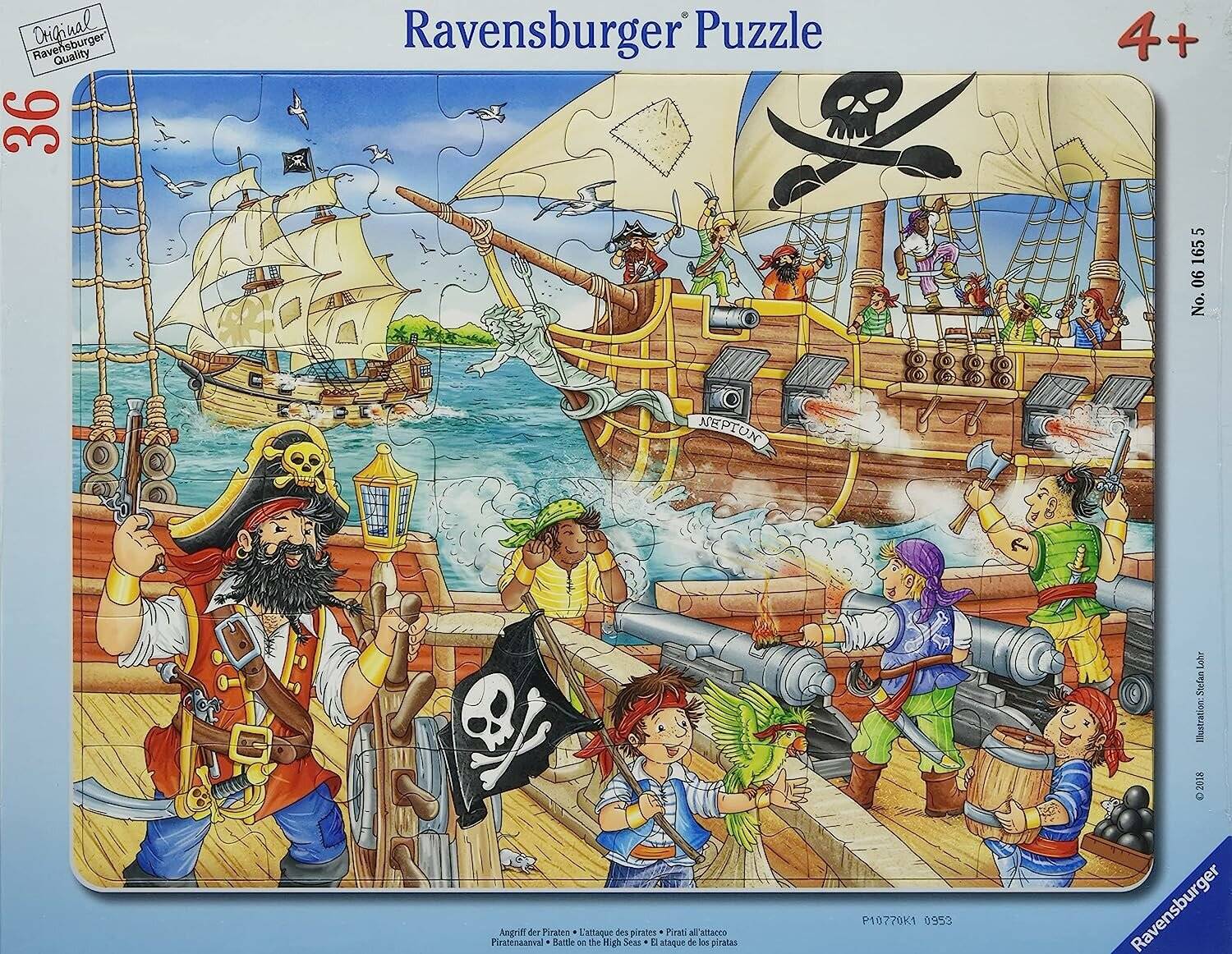 RAVENSBURGER Schlacht auf hoher See Puzzle 36 Teile