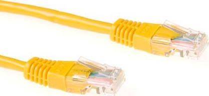 ACT IB8852 0.25m Cat6 U/UTP (UTP) Gelb Netzwerkkabel (IB8852)