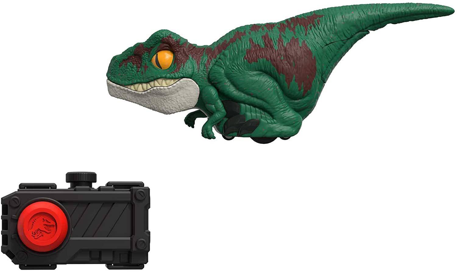 Mattel GYN41; GYN38 - Jurassic World Uncaged Click Tracker Velociraptor