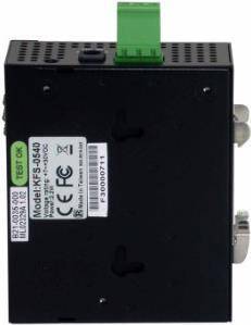 KTI Networks KFS-0540 LAN ports: 5 x 10/100 Mbps, RJ-45