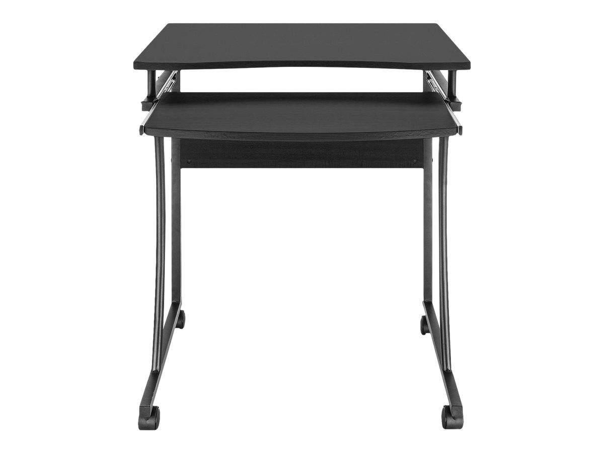 IC INTRACOM - Manhattan - PC-Tisch - mobil - Schwarz - Schwarz Basis