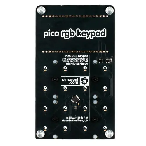 Raspberry Pi Pico RGB Keypad Base Raspberry Pi Pico RGB Keypad Base