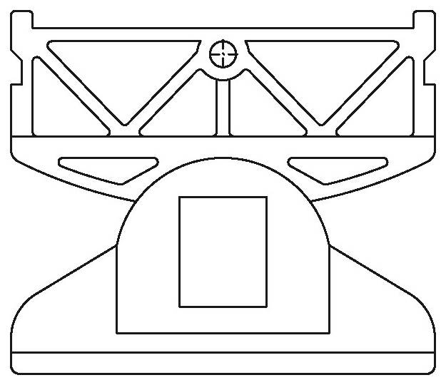 MUNK nivello Leiterschuh 85x25mm 4 Stück