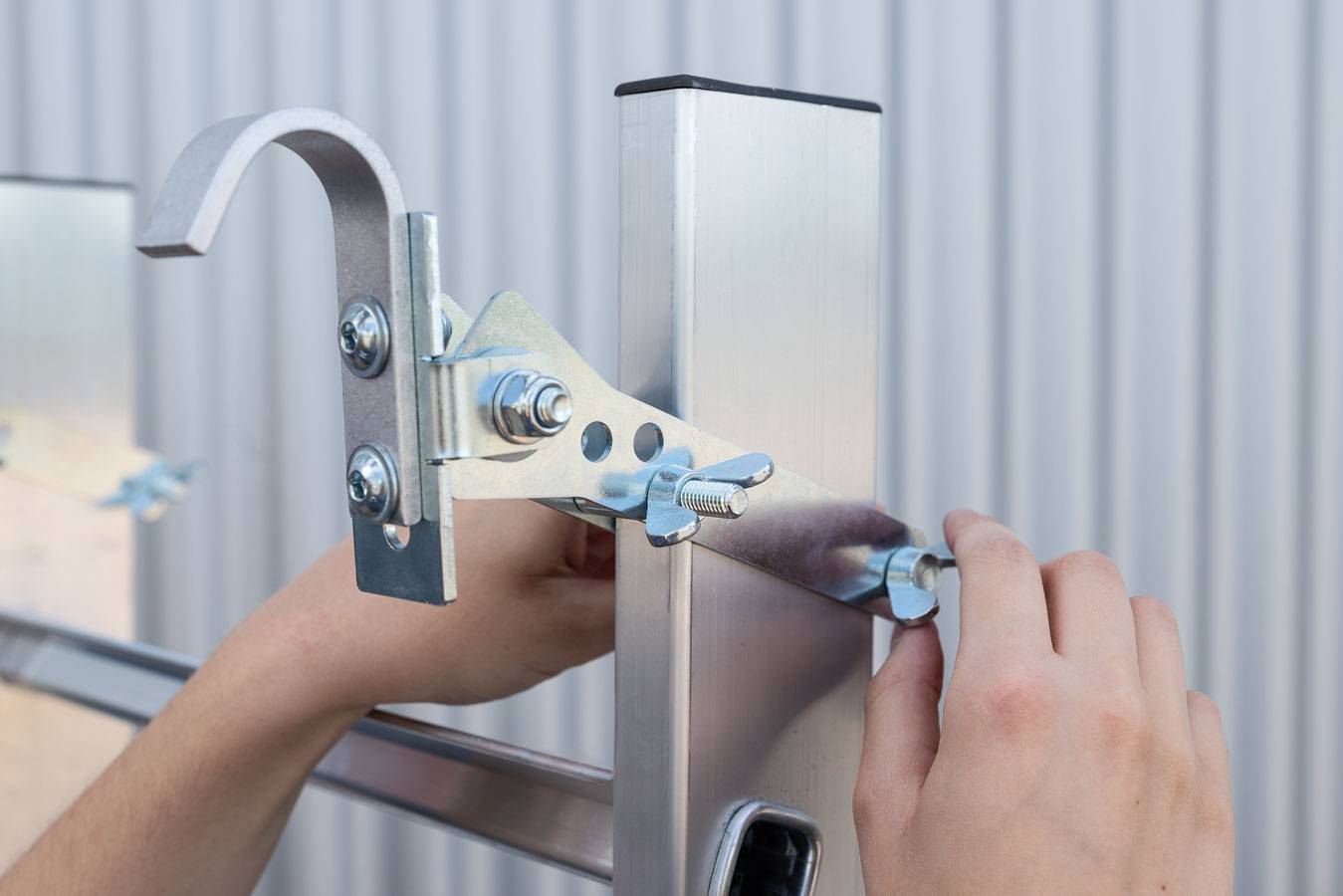 MUNK Leiterkopfsicherung Haken-Ø 80mm