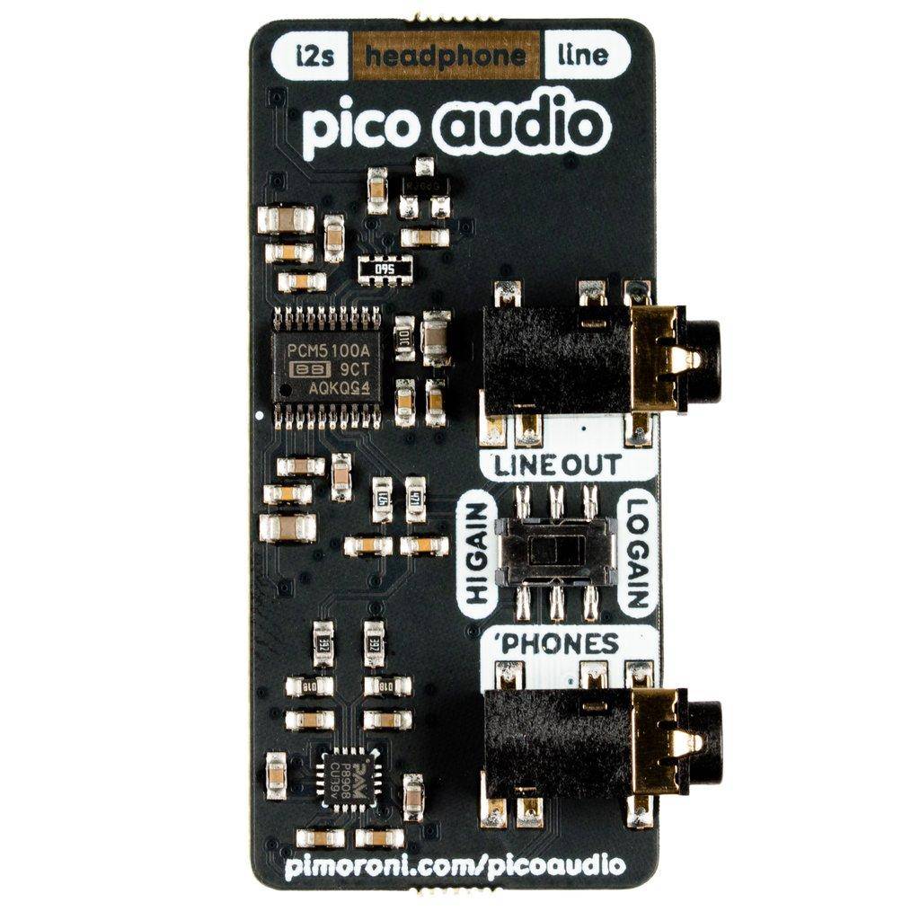 Raspberry Pi Pico Audio Pack (Line-Out und Kopfhörer Verstärker)
