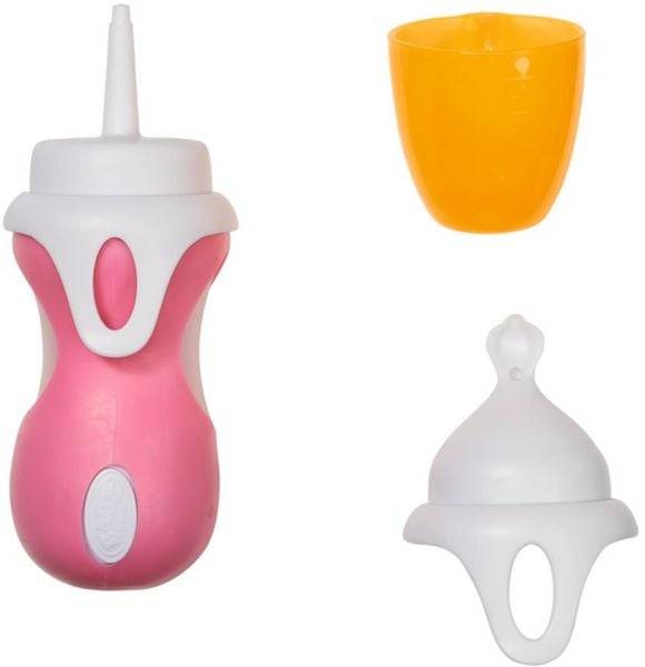 Zapf Creation - Baby Born - Interact. Flasche und Löffel, 43cm