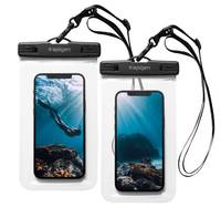 Spigen Spigen A601 Universal Waterproof Case Crystal Clear [2 PACK] - 6,8"