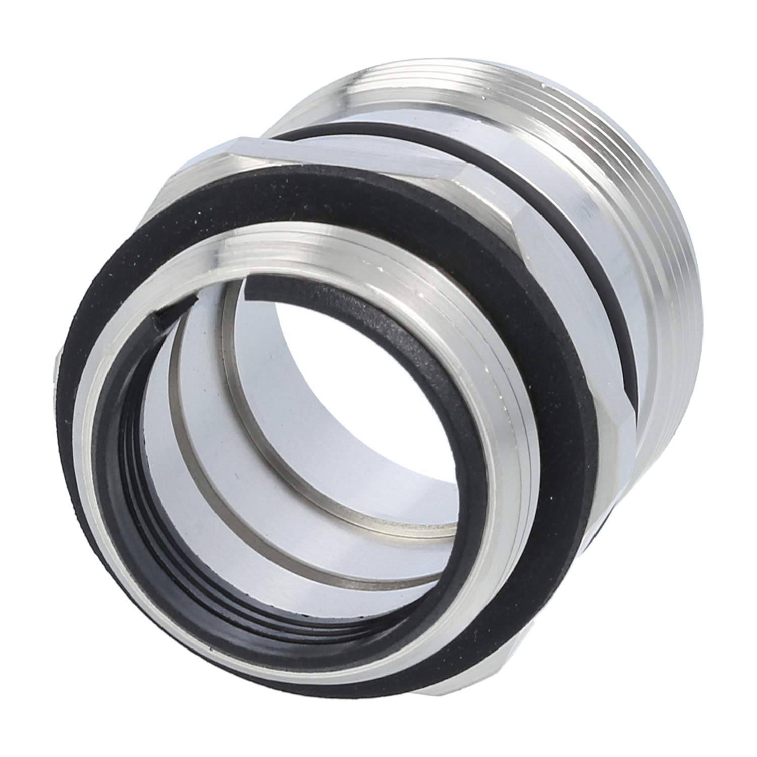 Phoenix Contact M23 RC Gerätesteckverbinder gerade Stift / Buchse Vorderwand Farbe silber - 1 Stück