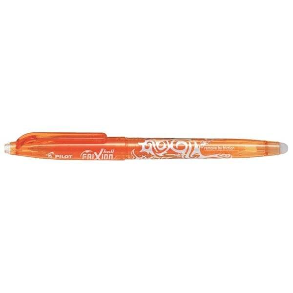 Tintenroller FriXion Ball 0.5 - 0,3 mm orange radierbar.