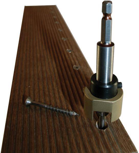 Famag Bohrer-Senker-Satz mit Tiefenanschlag