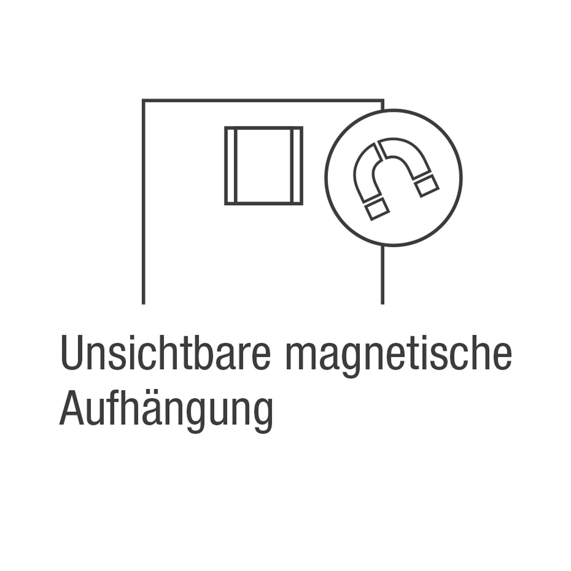 Magnetoplan Weißwandtafel Whiteboard Infinity Wall X Set - abgerundetes Design - 490x198cm - 5Paneele - Rand Schwarz - magnetisch - Weiß