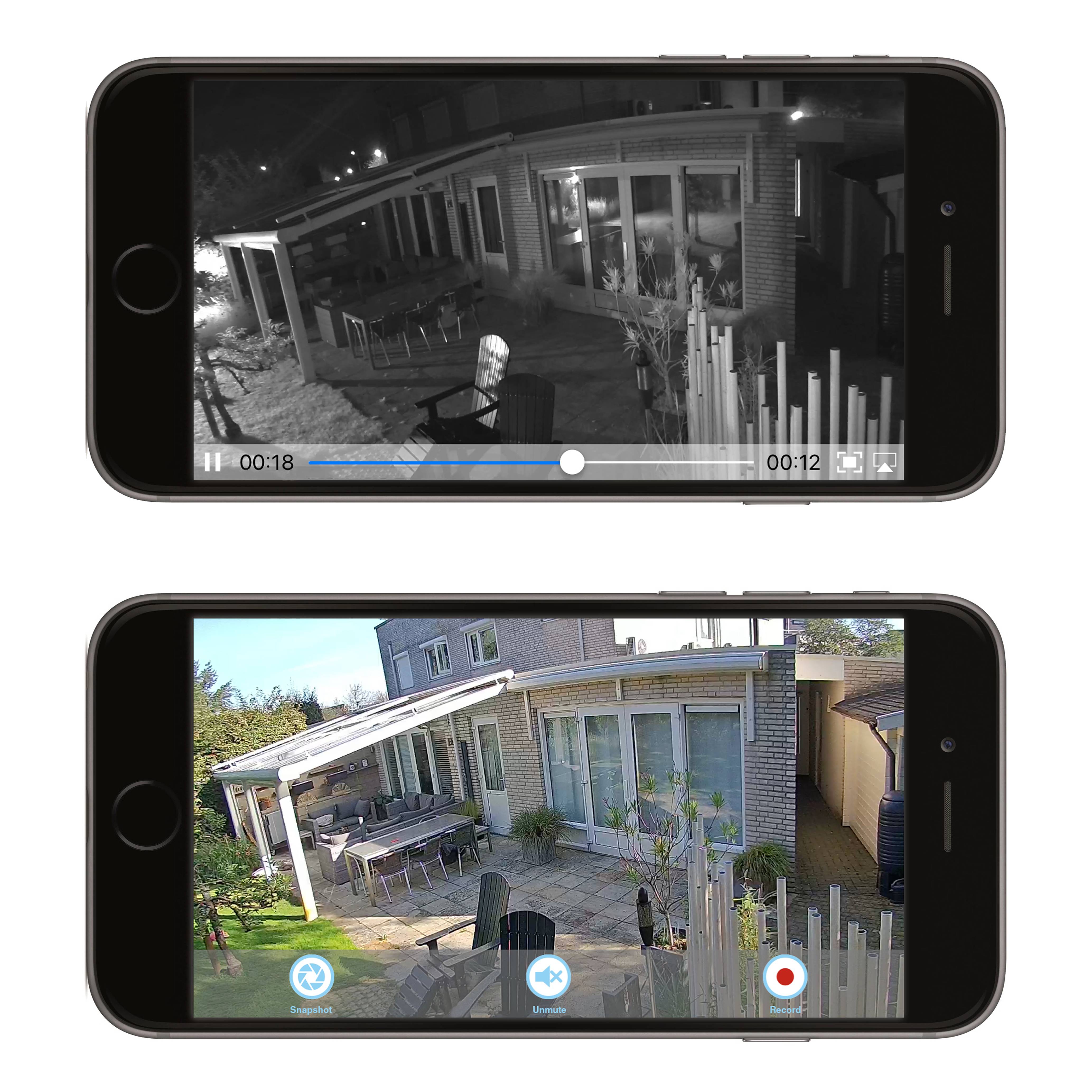 Alecto DVC216IP - Outdoor WLAN-Kamera - Schwarz