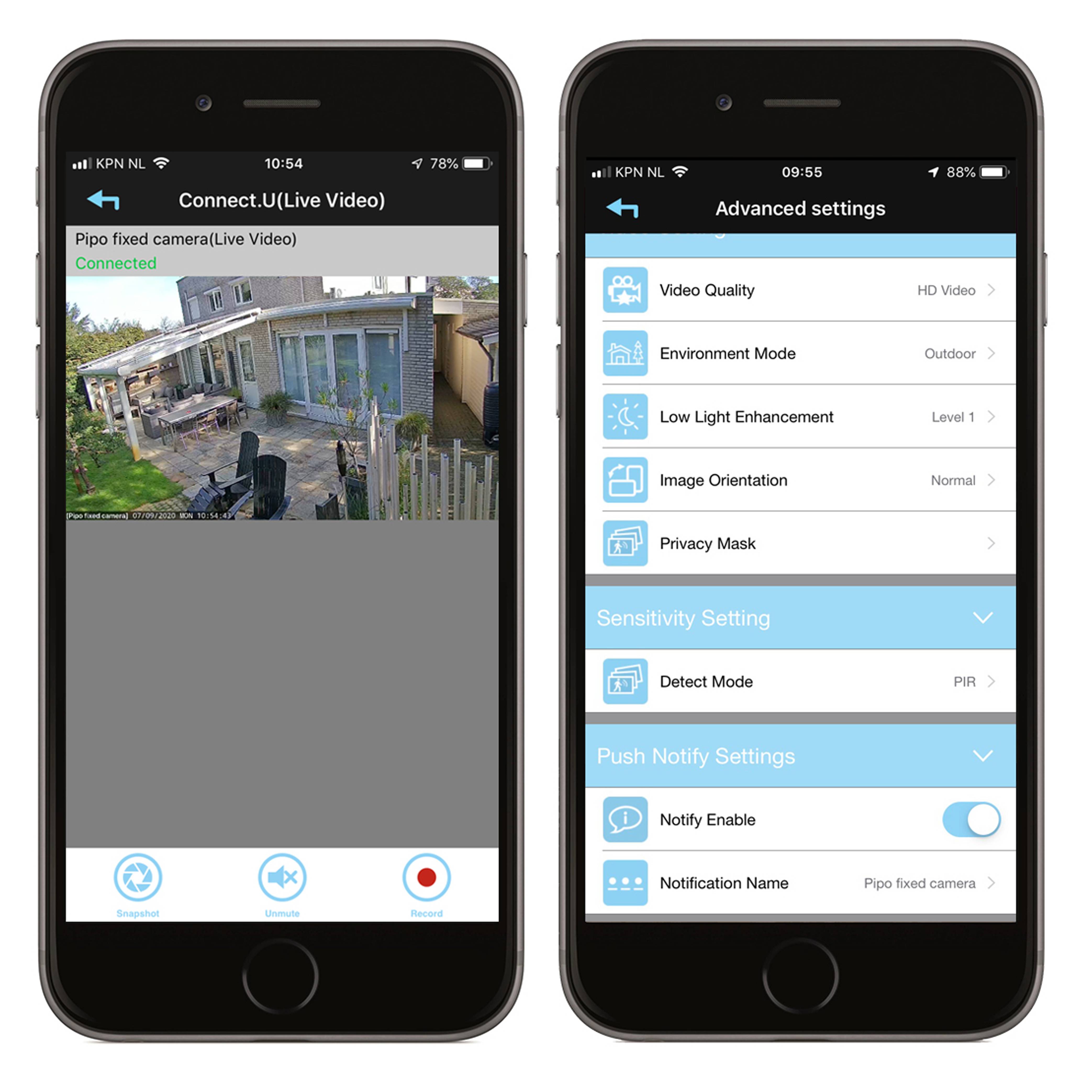 Alecto DVC216IP - Outdoor WLAN-Kamera - Schwarz