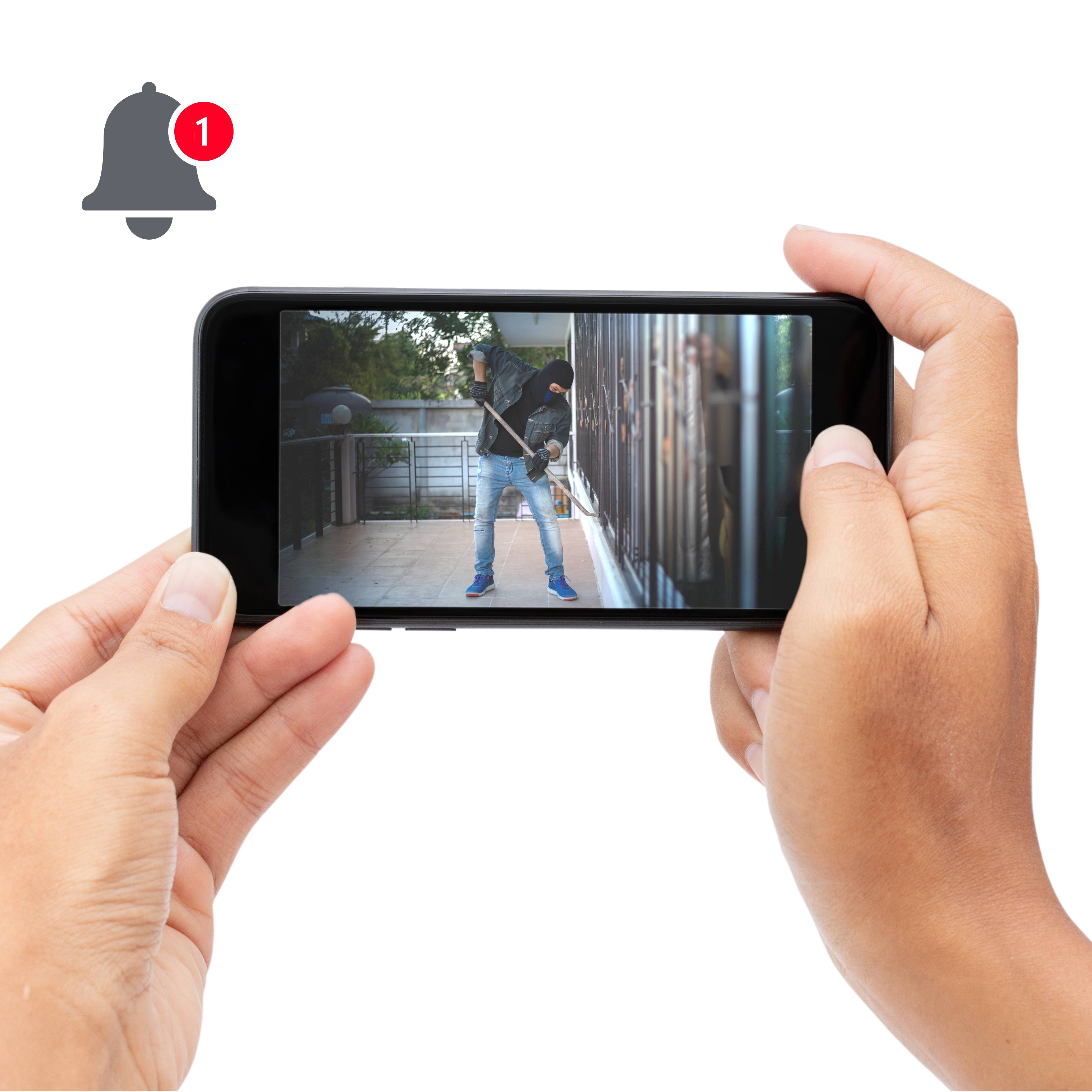 ALECTO DVC136IP - Outdoor WLAN-Dome-Kamera - Weiß