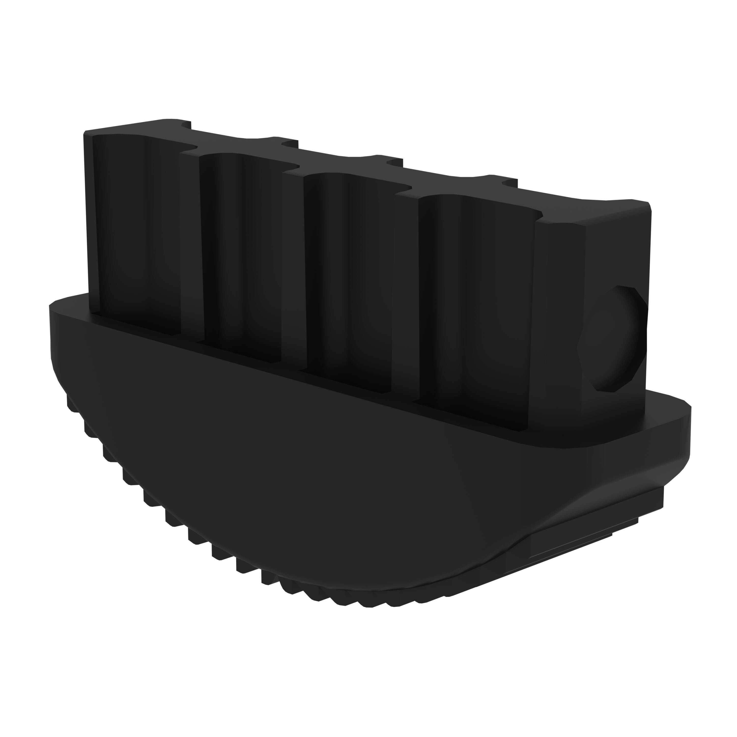 Munk Innenschuh für Leitern aus GFK 98x25 mm