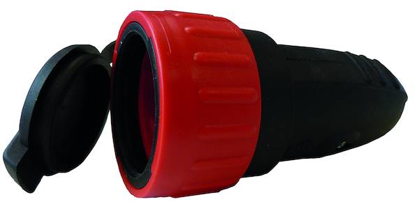 PROTEC.class Gummikupplung PPKU21 SK 16A IP44 verriegelbar