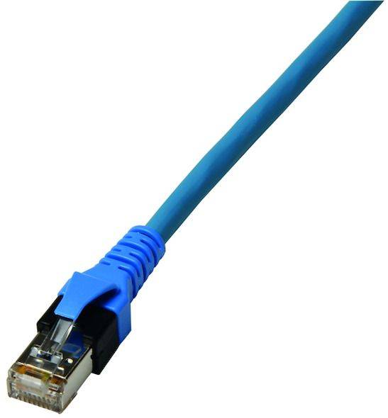 PPK6a blau Patchkabel-ISO RJ45 blau 1 m