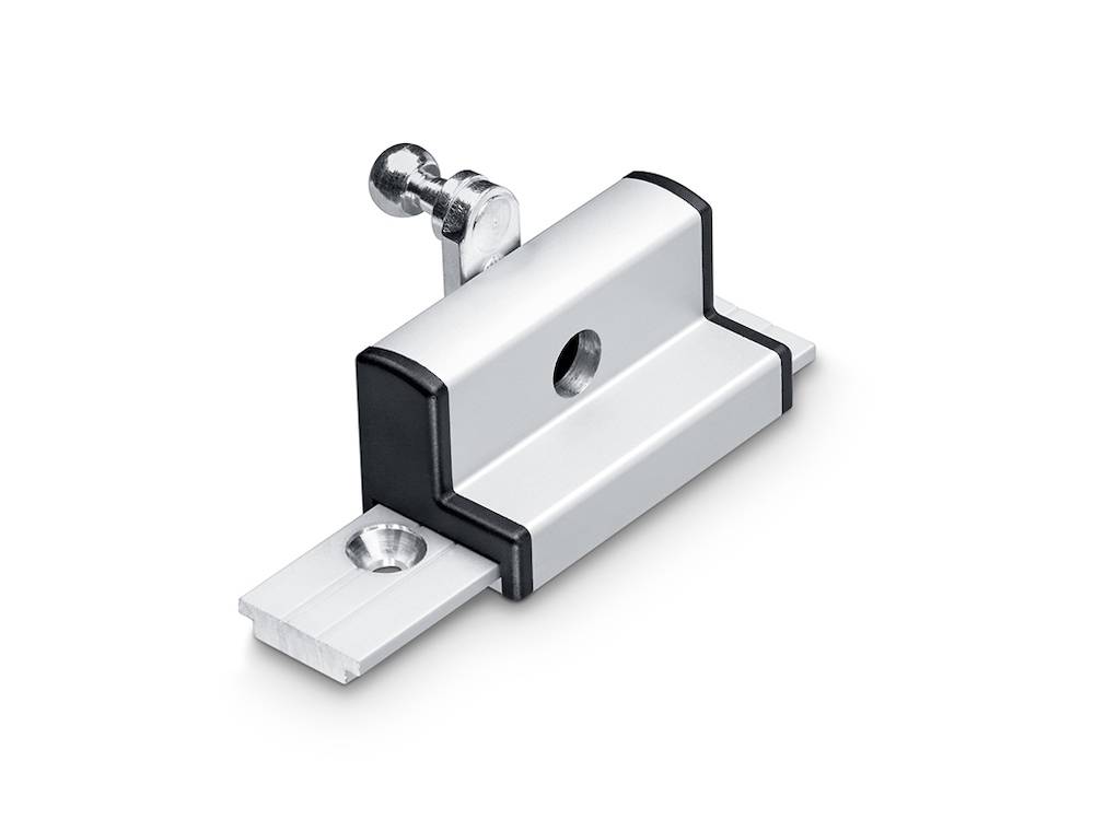 Geze OL-Flügelbock, gleitend, OL90N / OL95, Aluminium, RAL 9016