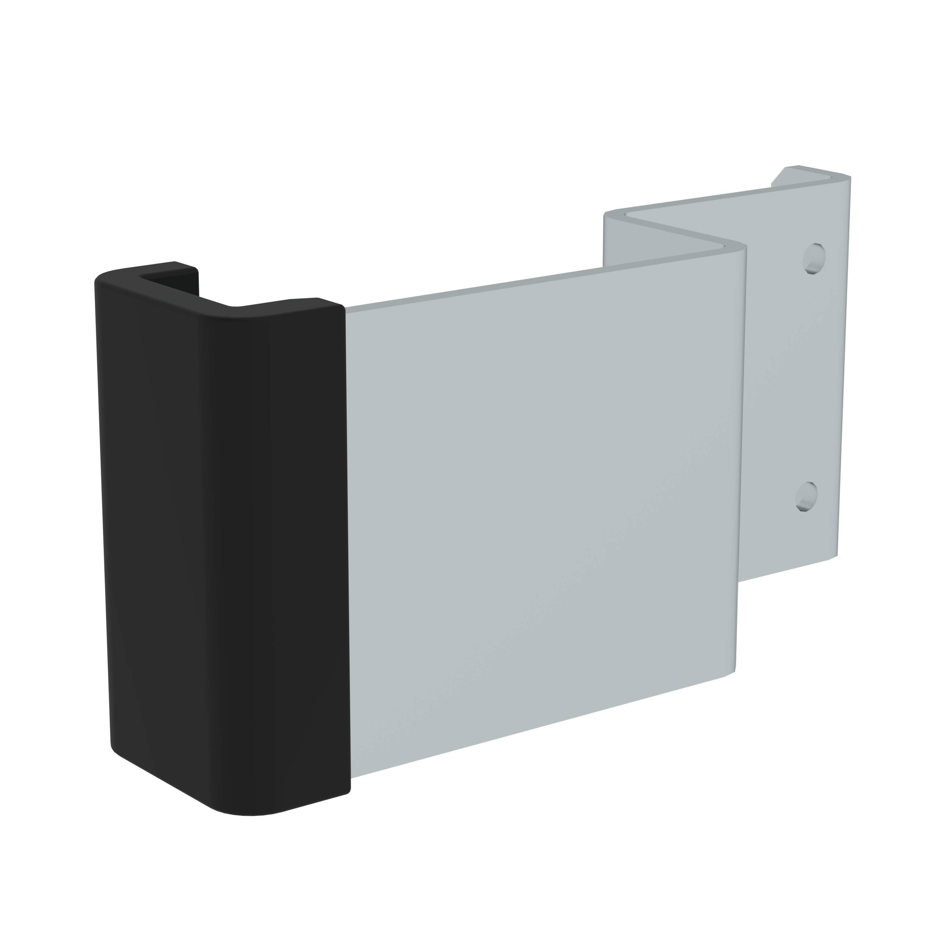 Munk Führungsbeschlag unten für 2-teilige Seilzugleitern 98x25 mm
