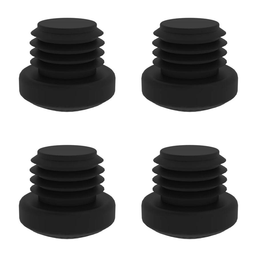 MUNK Innenschuh für Arbeitspodest Ø25mm elektrisch ableitfähig 4 Stück