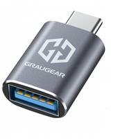 GRAUGEAR - USB 3.2 Gen2 Adapter Type-A zu Type-C Stecker 2 Stk - Adapter - Digital/Daten