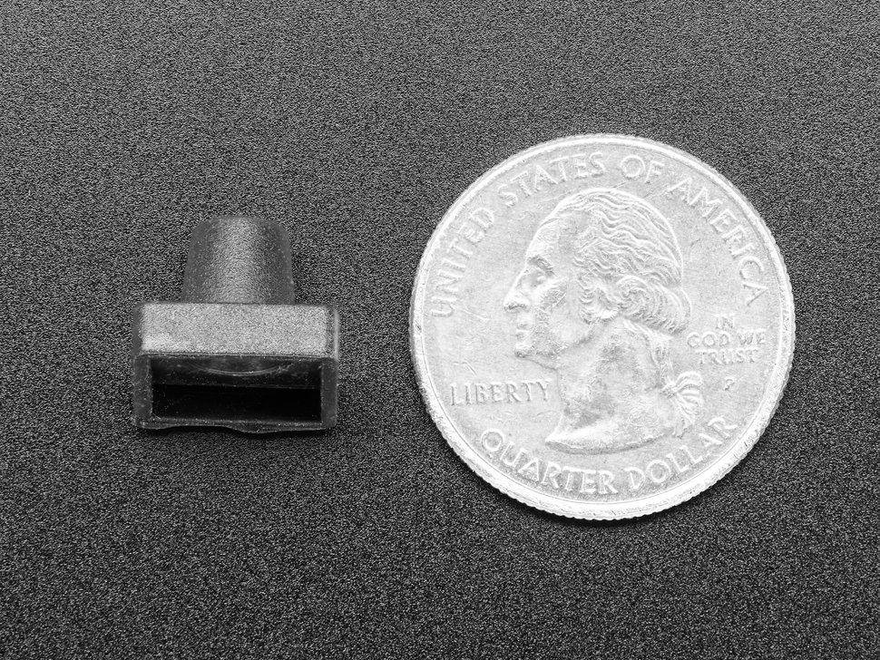 Adafruit Joystick-Noppenkappe aus Gummi für Navigations-Joystick, schwarz