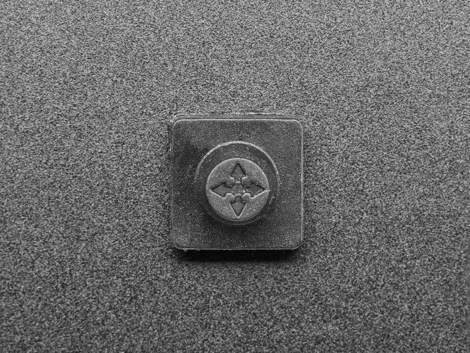 Adafruit Joystick-Noppenkappe aus Gummi für Navigations-Joystick, schwarz